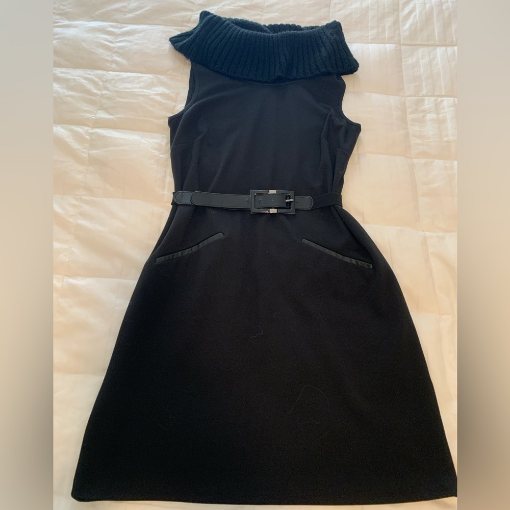 Lovely sleeveless black dress